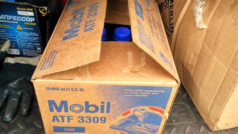 112610 Масло в АКПП Mobil ATF 3309 0.946л MOBIL | Запчасти на DRIVE2