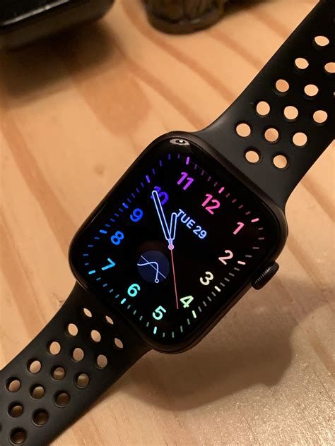 Loving my new 44mm Apple Watch Series 5 Nike Edition! Really feels like ...