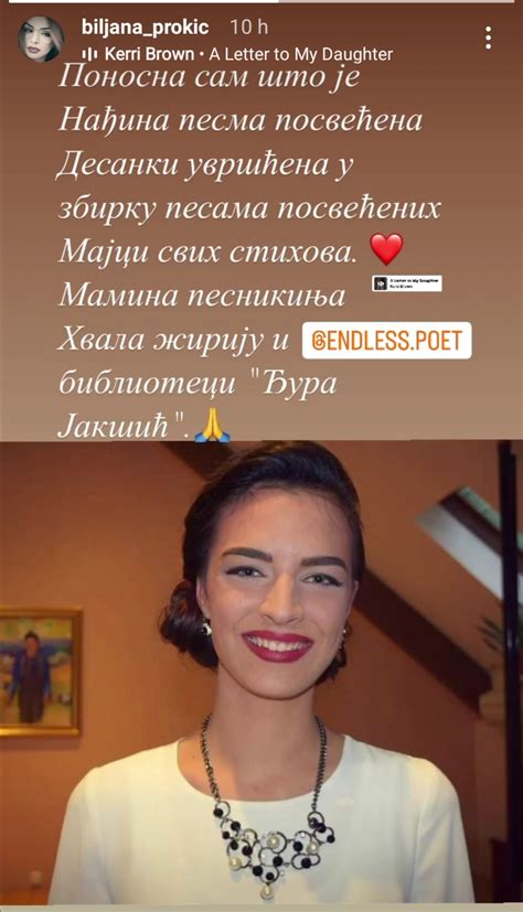 Mamina slika i prilika: Biljana Prokić podelila najlepše vesti iz ...