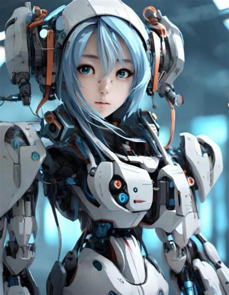 Rendu De Fille Robot Anime