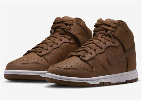 Nike Dunk High Premium Brown Release Details · JustFreshKicks