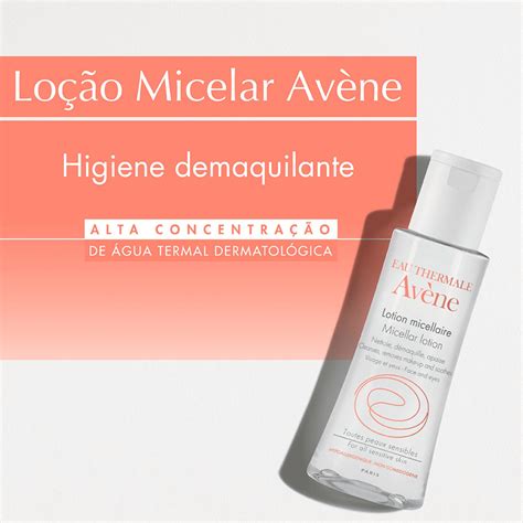 Demaquilante Pele Sensivel - Água Micelar Avène Demaquilante Pele Sensível 100ml