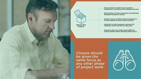 closing  project work