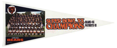 Lot Detail - 1985 Chicago Bears Super Bowl XX Champions Full Size Photo ...