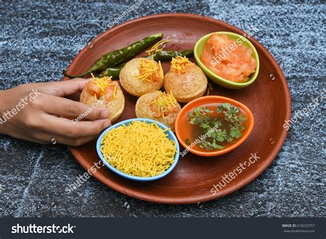 Girl Kid Boy Taking Spicy Pani Stock Photo 618223757 | Shutterstock
