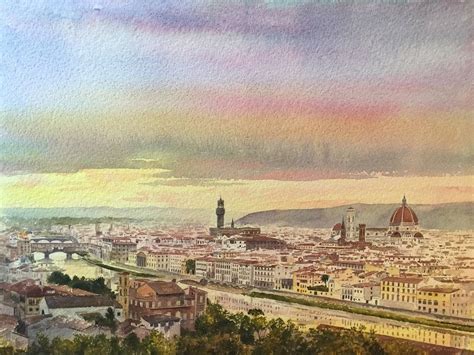 paintings  florence italy alan reed art choose paintings  italy