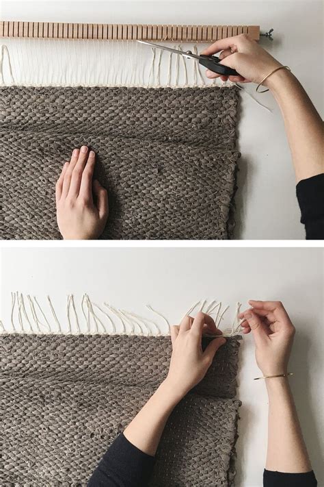 HOW TO WEAVE A RAG RUG ON A FRAME LOOM | Woven rug diy, Rag rug, Rag rug diy