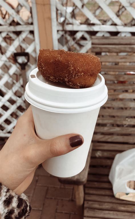 Coffee & Apple Cider Donut | Apple cider donuts, Coffee apple, Cider donuts