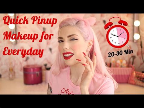 How To Do Pin Up Girl Makeup At Home | Saubhaya Makeup