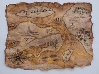 Create an "Antique" Treasure Map! by ArtBox | Teachers Pay Teachers
