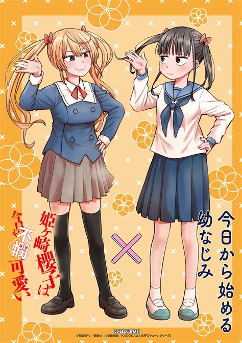 himegasaki sakurako and yuzuki kaede (himegasaki sakurako wa kyou mo