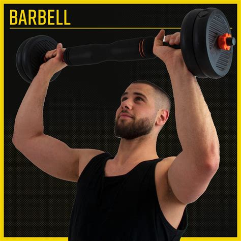 10kg Strength Training Set — Barbell, Dumbbells, Kettlebell POWER SHOT