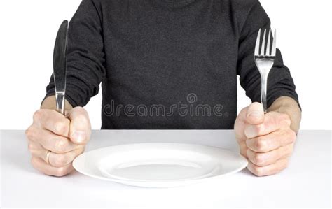 Hungry stock image. Image of concept, dinnerware, female - 4259741
