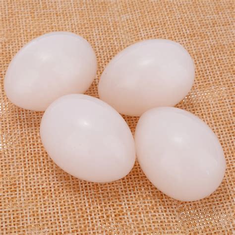 10 шт./лот искусственные яйца пластиковые голубиное яйцо твердый голубь ...