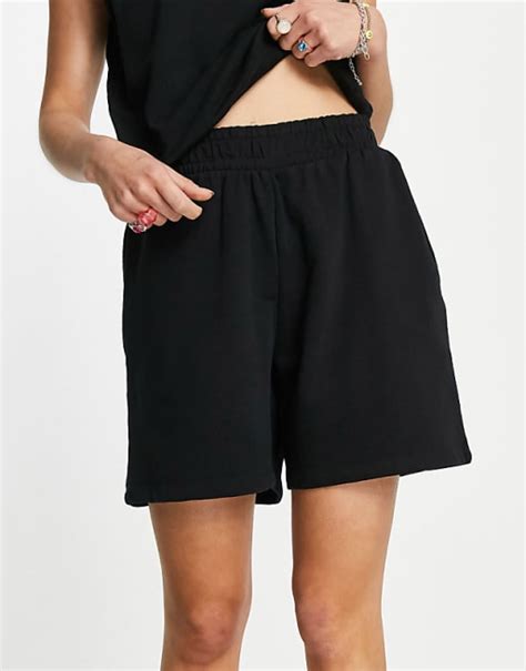 crop  shirt  shorts  ord  black asos