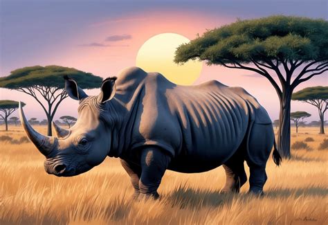 Extinction of the West African Black Rhinoceros