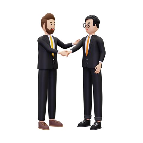 Handshake Clipart 3d