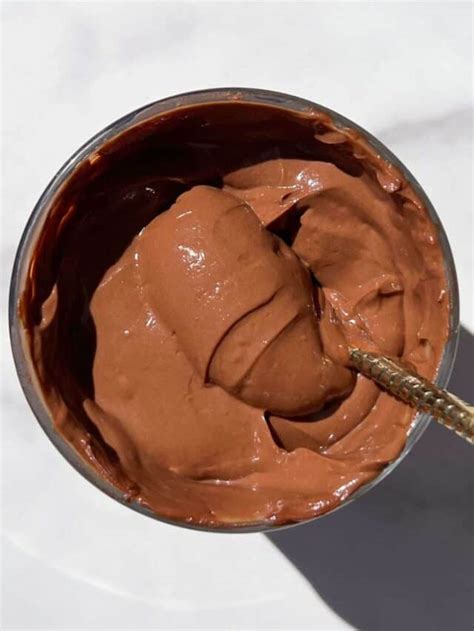 Creamy Chocolate Protein Mousse - Feasty Travels