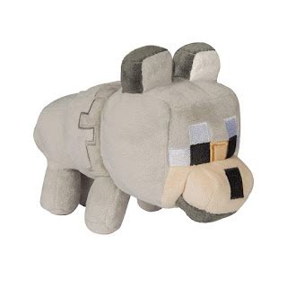 Minecraft Wolf Plush | Minecraft Merch