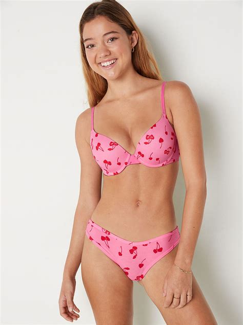 Buy Victoria's Secret PINK Wear Everywhere Smooth Push Up T-Shirt Bra
