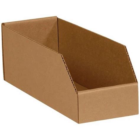 Brown Corrugated Bin Box, For Industrial, 180 GSM at best price in Gurgaon