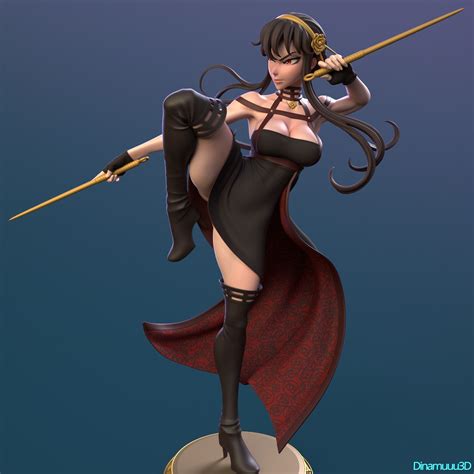 Yor Forger Spy X Family Multi Version SFW NSFW STL 3D model 3D
