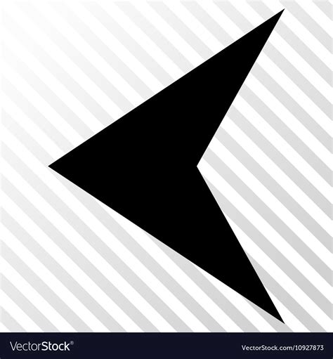 Arrowhead left icon Royalty Free Vector Image - VectorStock