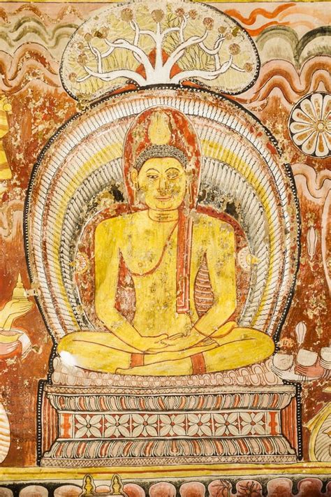 Dambulla Golden Cave Temple Stock Image - Image of sculpture, landmark ...