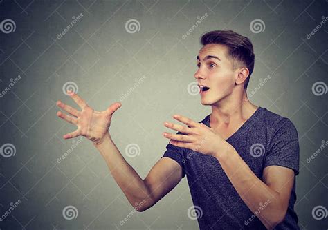 Man Trying To Catch Something Stock Image - Image of standing, reach ...