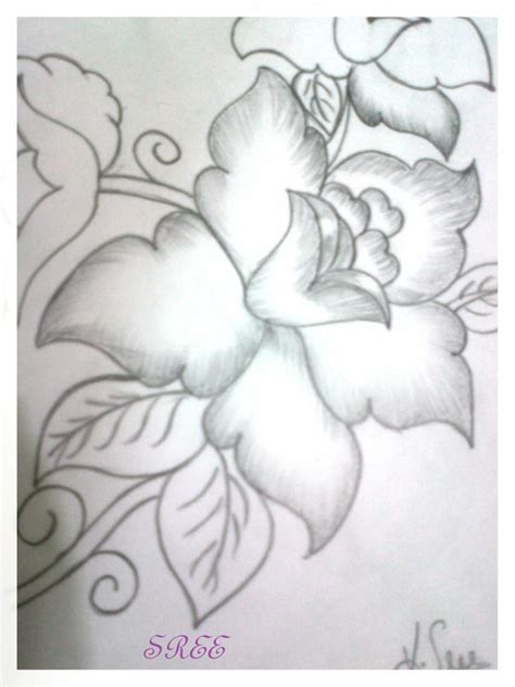 Flowers Drawing With Pencil Shading | Best Flower Site