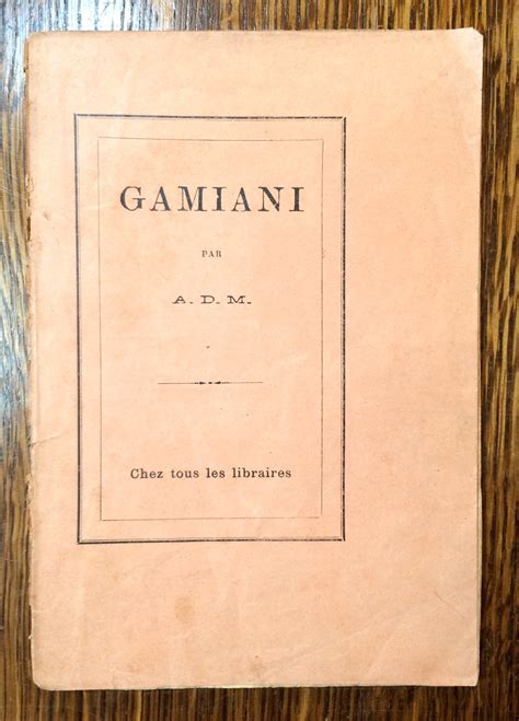 Gamiani. par A. D. M. [Alfred de Musset]. | Librairie L'Abac / Gimmic SRL