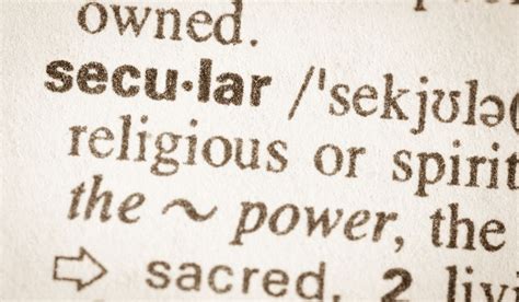 SO Musings: The Secular State - Spontaneous Order