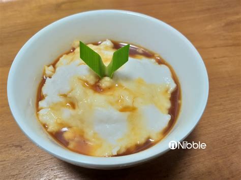 resep bubur sumsum kuah gula merah manis  lembut nibble
