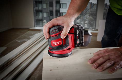 MILWAUKEE Cordless Sander, 18.0V, 5" Wheel Dia. - 483F35|2648-20 - Grainger