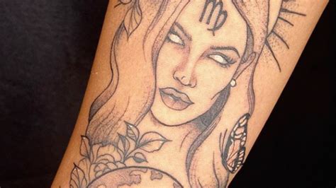 creative astrology tattoo ideas   zodiac sign