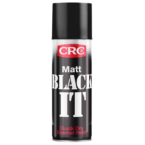 CRC Black It Matt - Car Cleaning | Mitre 10™