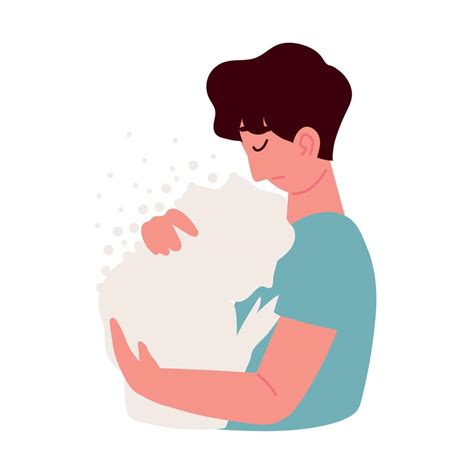 guy human loss and death 16756264 Vector Art at Vecteezy