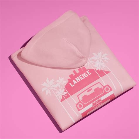 The Grove LA Pink Hoodie | LANEIGE