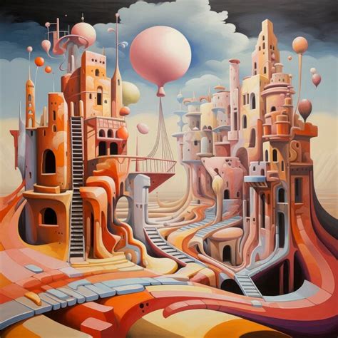 Premium AI Image | surreal modern art