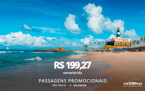 Passagem De Aviao Salvador X Sao Paulo - Passagem aérea promocional Latam São Paulo - Salvador | Voe Simples