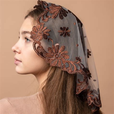 SHORT BROWN VEIL – MariaVeils