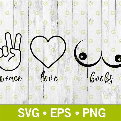 Boobies Clipart - Etsy