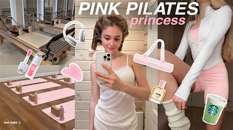 живу как pink pilates princess | пилатес, розовая эстетика, уход за ...