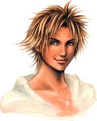 tidus profile game art hq