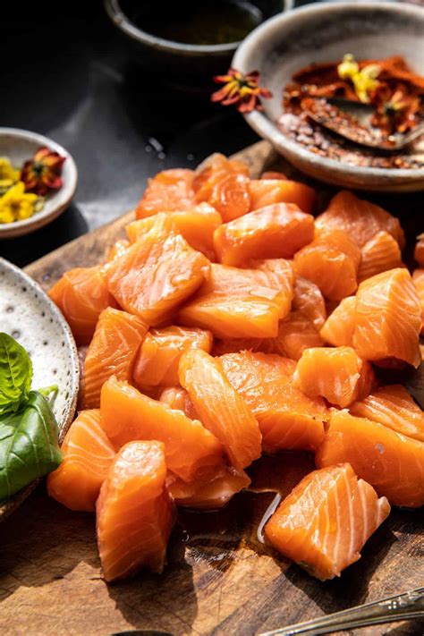 Hot Honey Crispy Salmon Bowls. - Half Baked Harvest