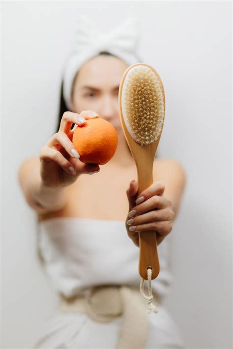 brushing hair dry 4