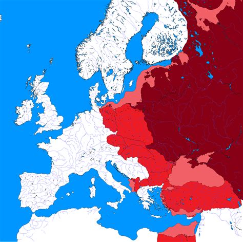 map of europe nato and warsaw pact 18
