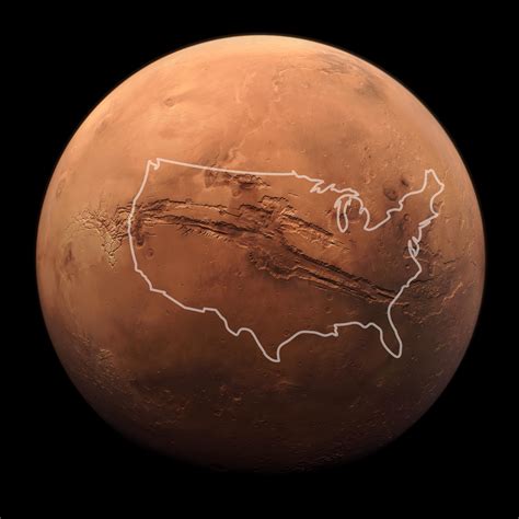 The Grand Canyon of mars : r/spaceporn