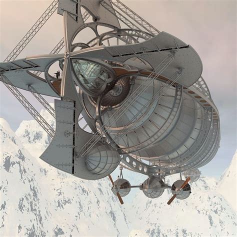 Steam Ingenious: Friday Finds: Airship Art | Airship art, Steampunk ...