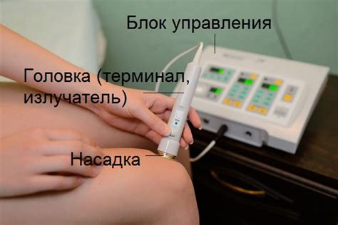 Элементы аппарата лазерной терапии